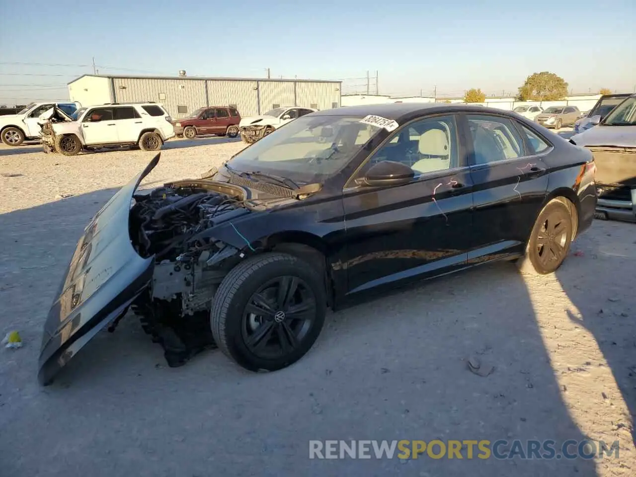 1 Photograph of a damaged car 3VW7M7BU7RM095658 VOLKSWAGEN JETTA 2024