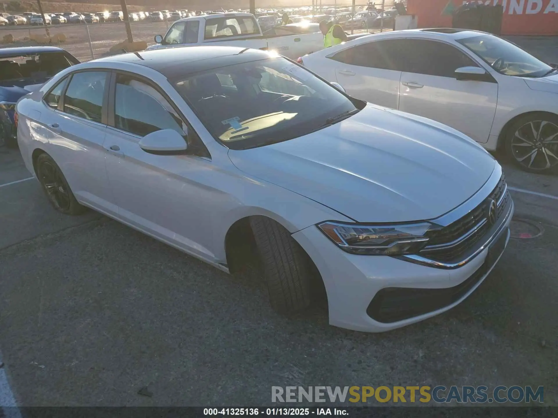 1 Photograph of a damaged car 3VW7M7BU8RM012934 VOLKSWAGEN JETTA 2024
