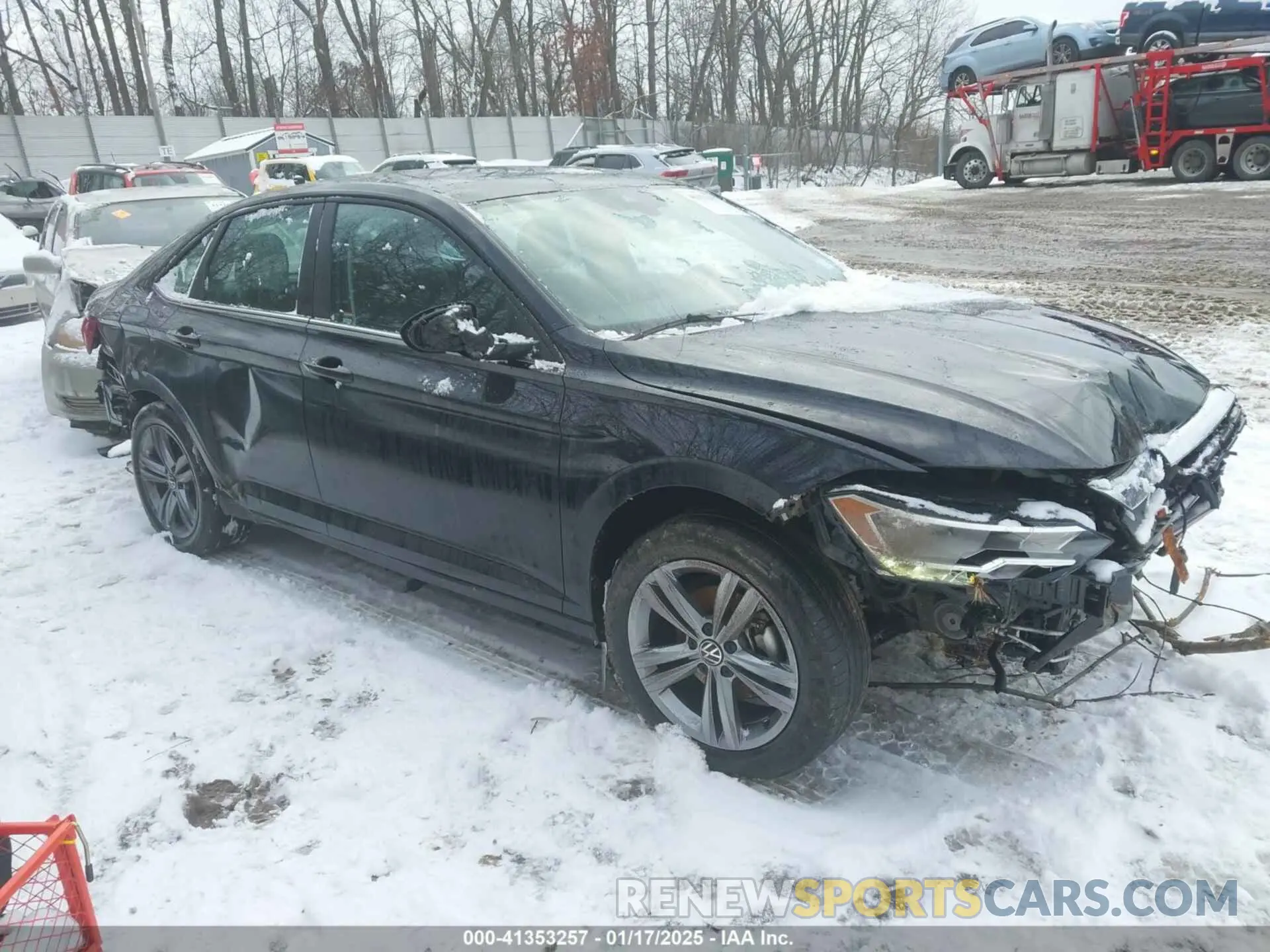 1 Photograph of a damaged car 3VW7M7BU8RM037848 VOLKSWAGEN JETTA 2024