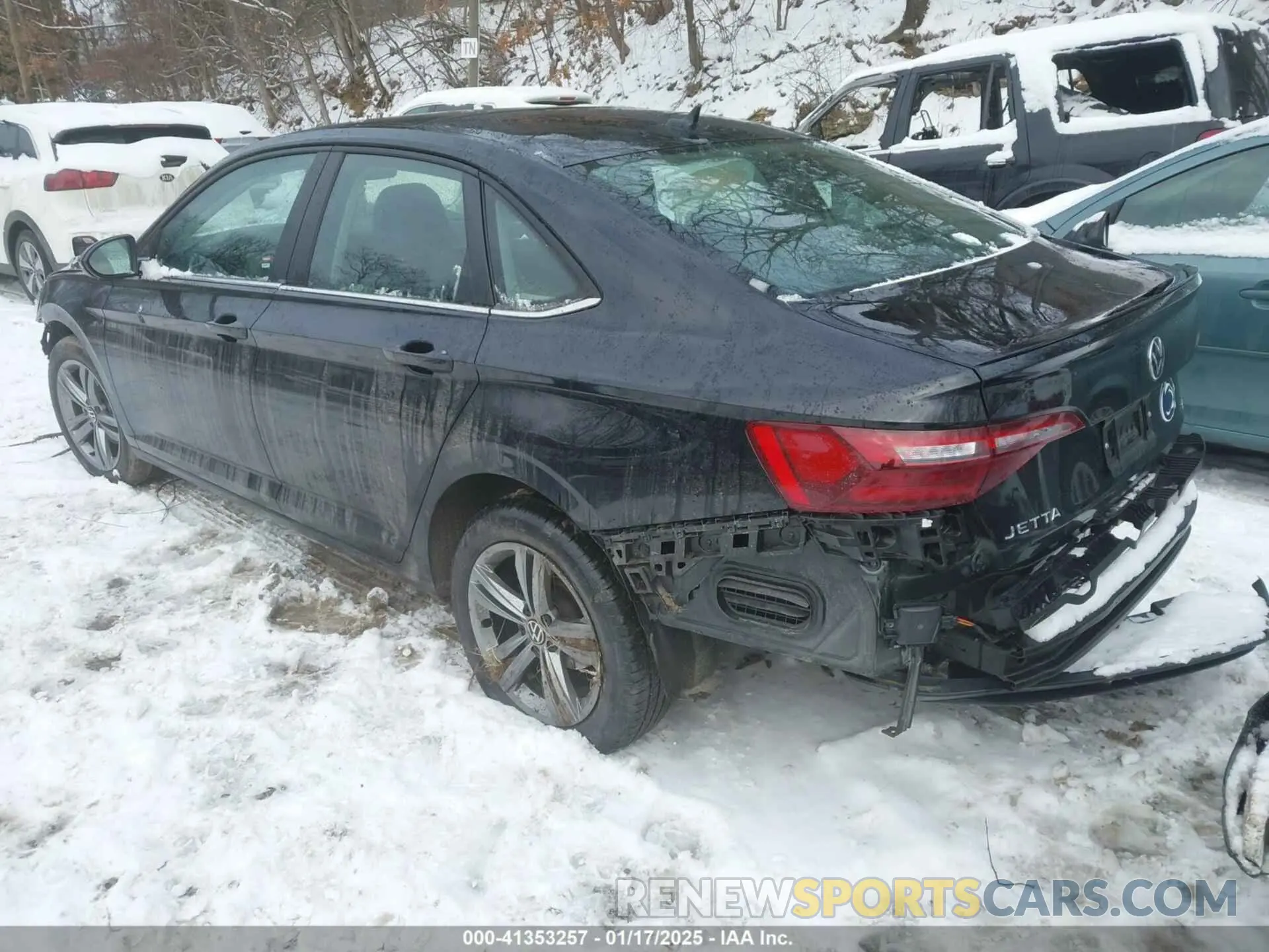 3 Photograph of a damaged car 3VW7M7BU8RM037848 VOLKSWAGEN JETTA 2024