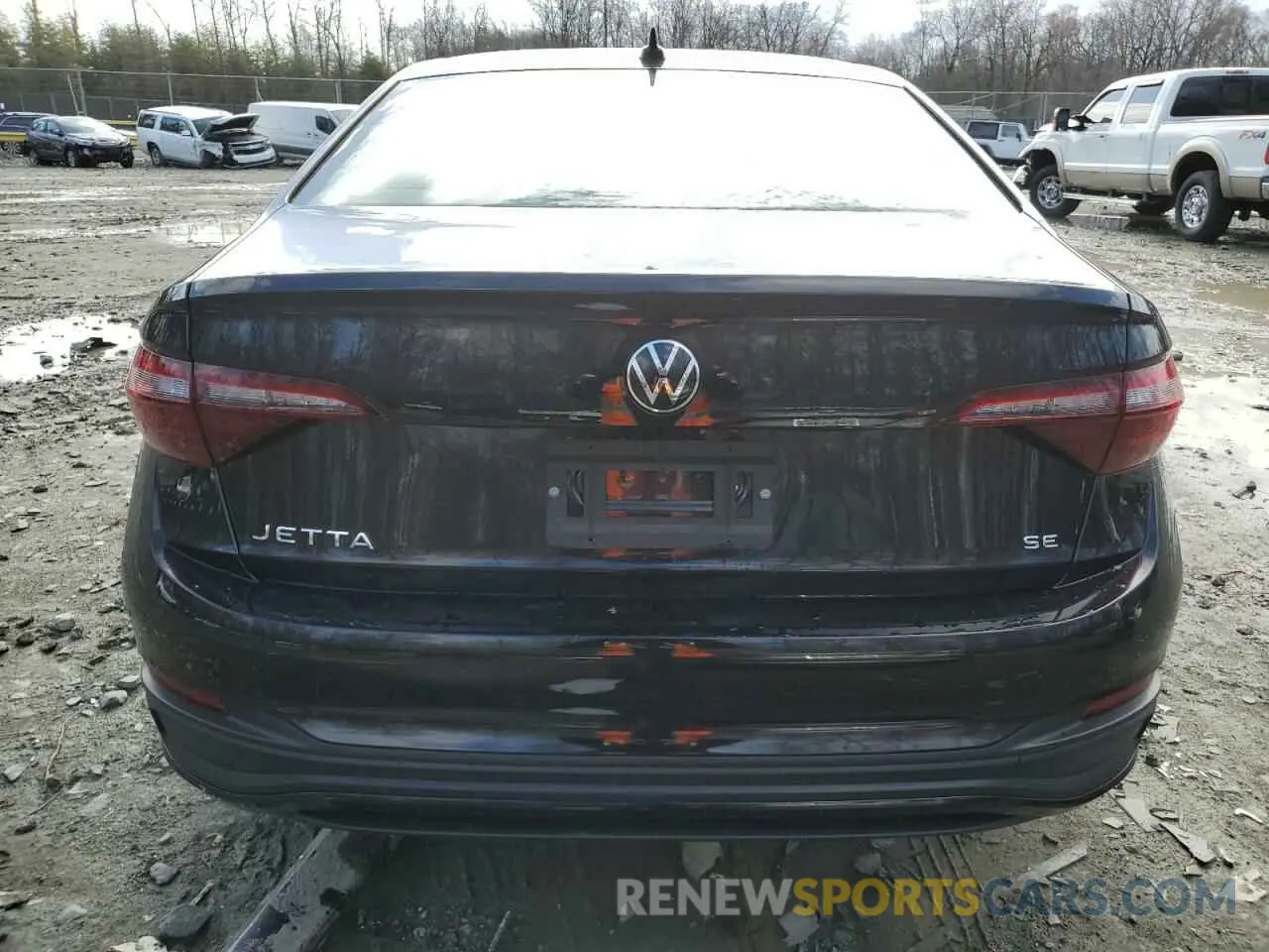 6 Photograph of a damaged car 3VW7M7BU8RM051409 VOLKSWAGEN JETTA 2024