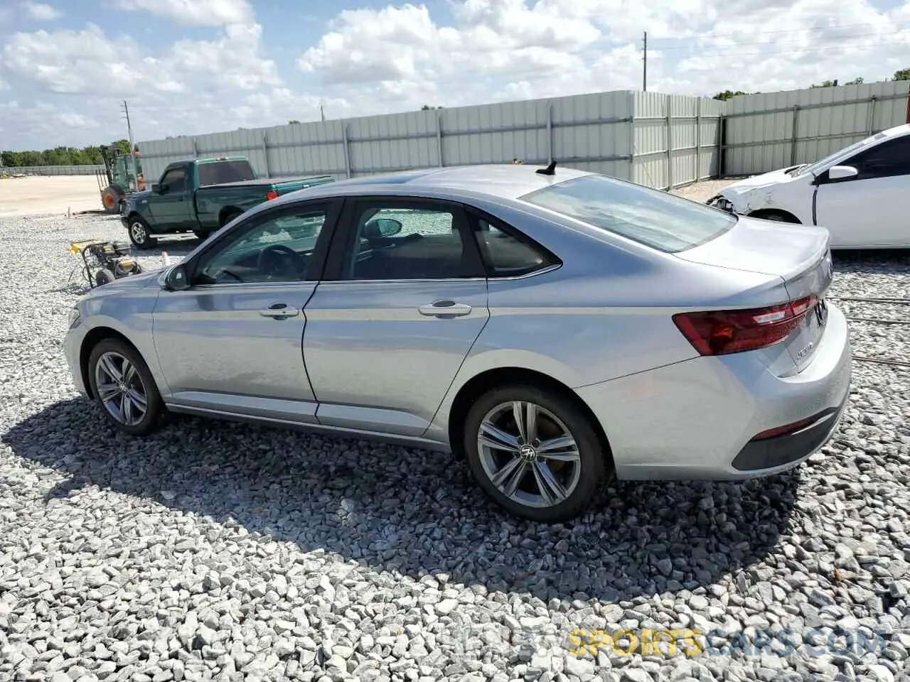 2 Photograph of a damaged car 3VW7M7BU9RM017401 VOLKSWAGEN JETTA 2024