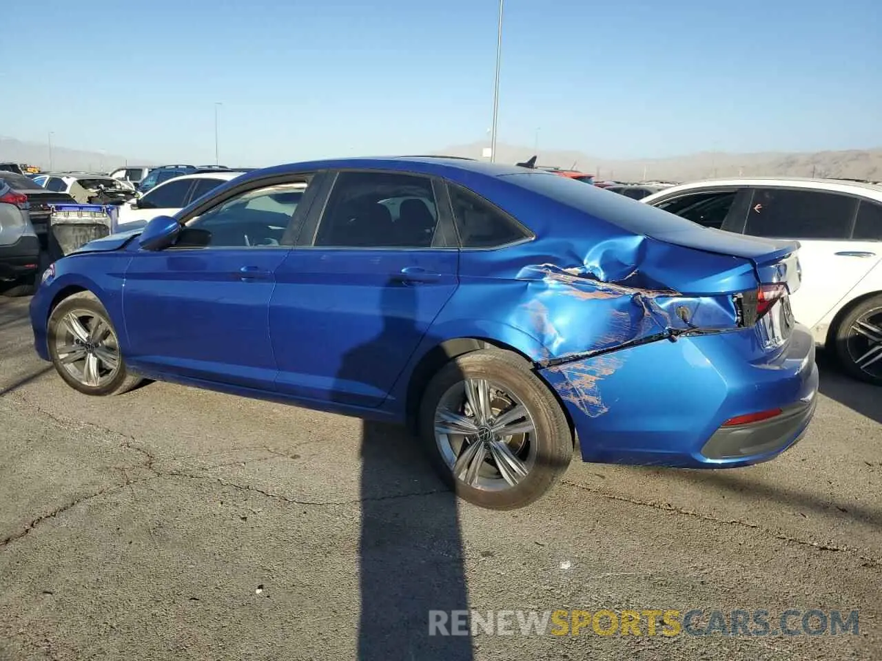 2 Photograph of a damaged car 3VW7M7BU9RM022842 VOLKSWAGEN JETTA 2024