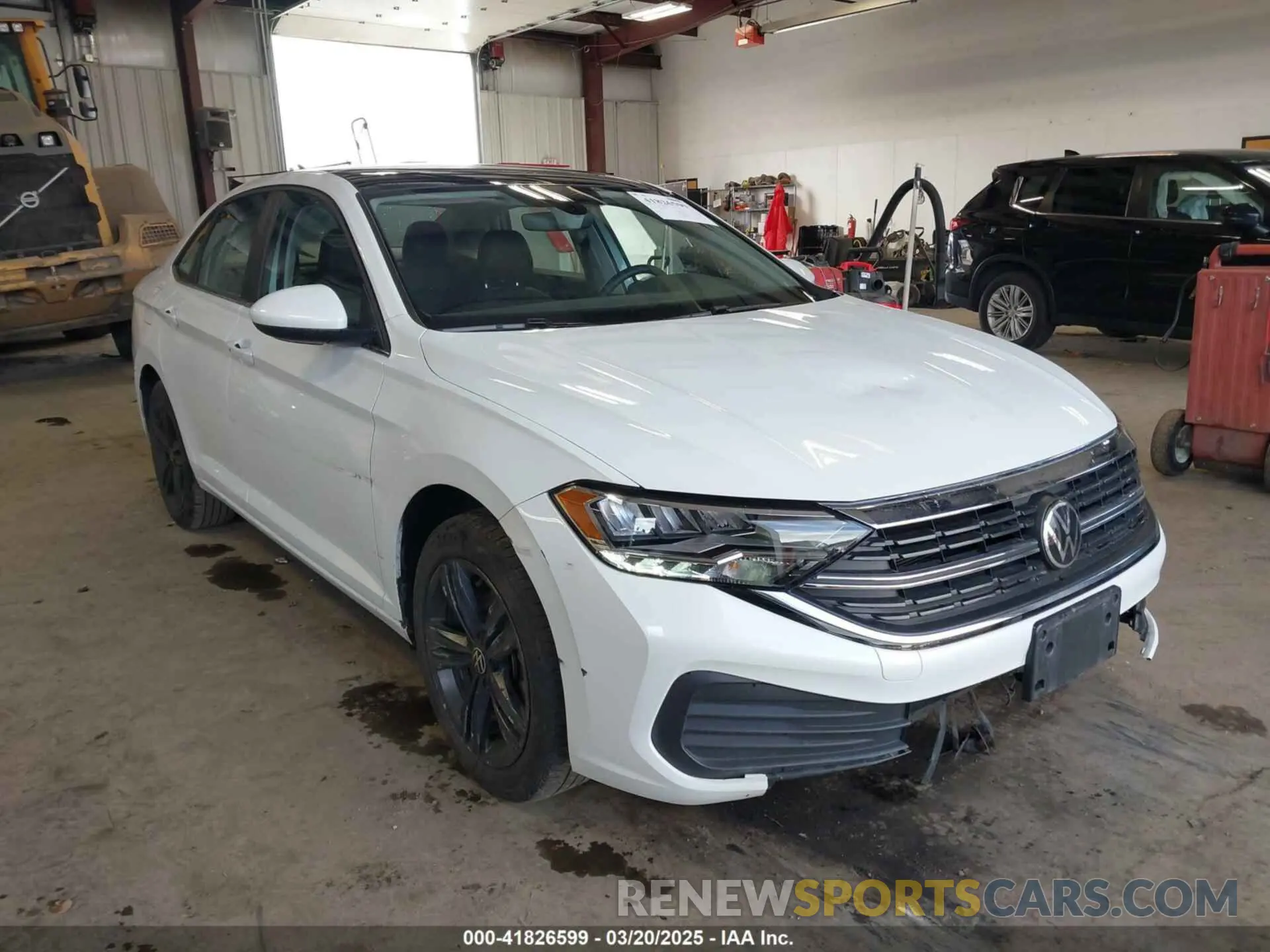 1 Photograph of a damaged car 3VW7M7BUXRM021635 VOLKSWAGEN JETTA 2024