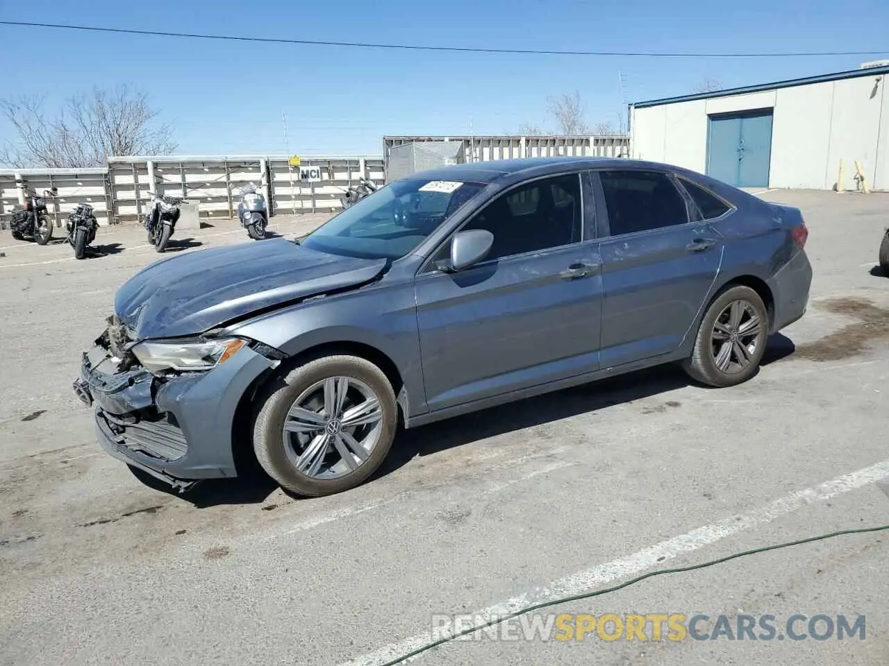 1 Photograph of a damaged car 3VW7M7BUXRM058278 VOLKSWAGEN JETTA 2024