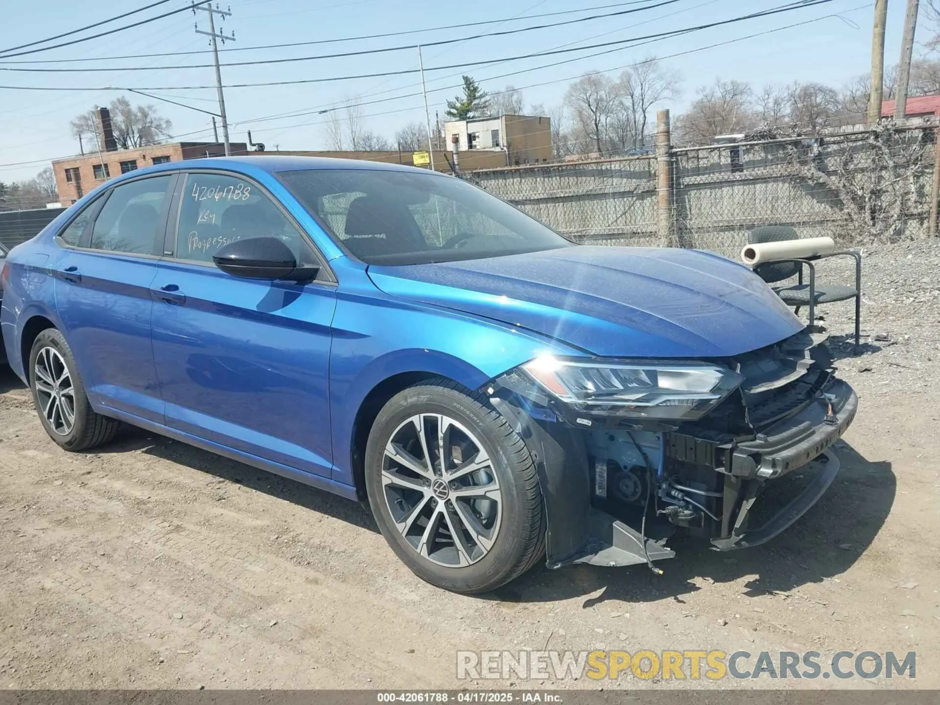 1 Photograph of a damaged car 3VWAM7BU3RM028884 VOLKSWAGEN JETTA 2024