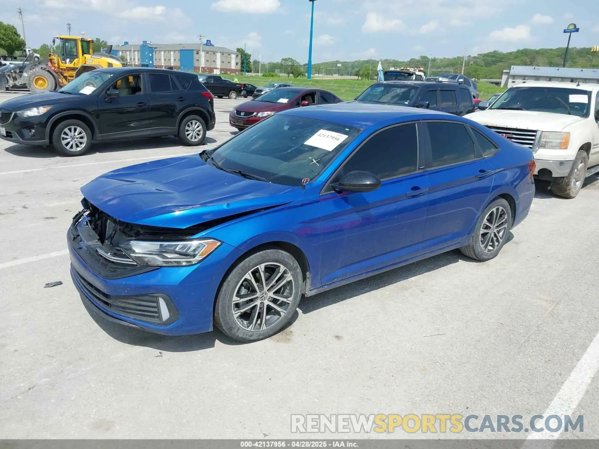2 Photograph of a damaged car 3VWBM7BU0RM002859 VOLKSWAGEN JETTA 2024