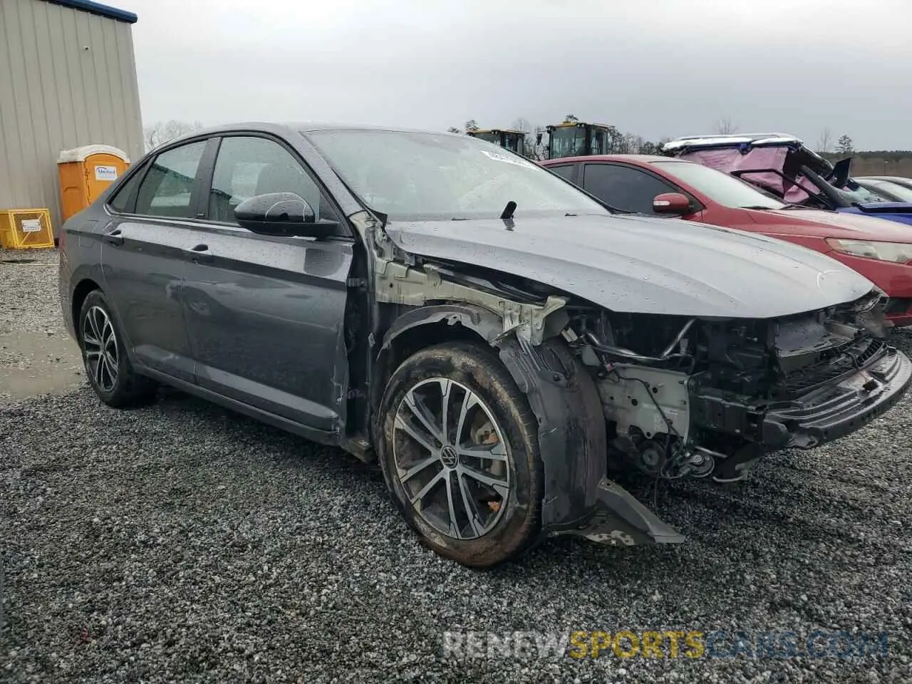 4 Photograph of a damaged car 3VWBM7BU0RM044626 VOLKSWAGEN JETTA 2024
