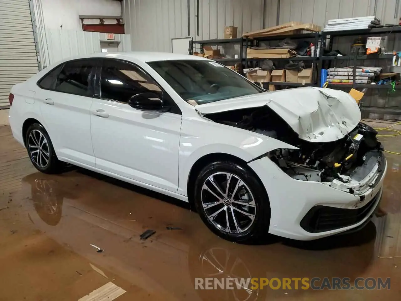 4 Photograph of a damaged car 3VWBM7BU0RM072684 VOLKSWAGEN JETTA 2024
