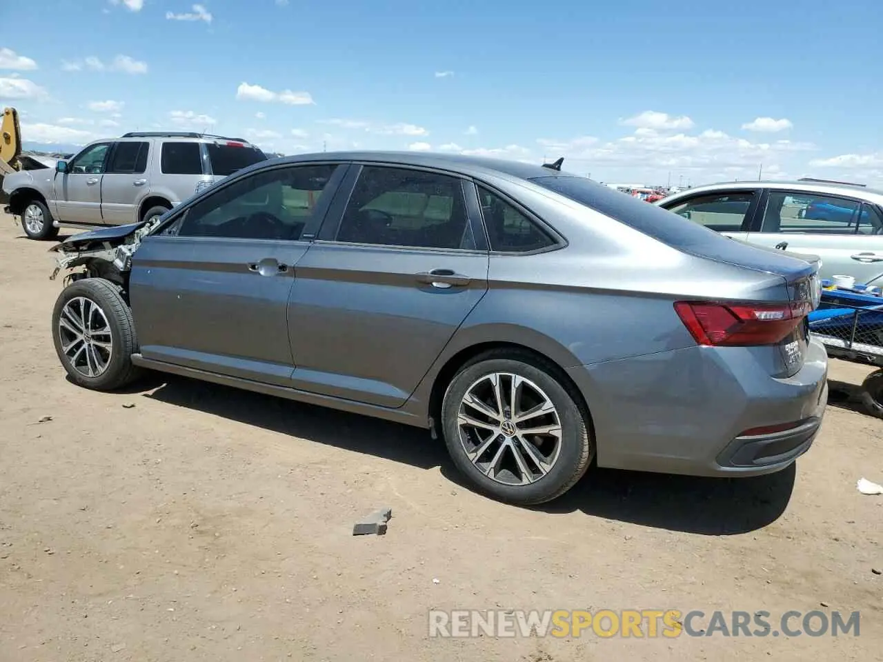 2 Photograph of a damaged car 3VWBM7BU1RM008606 VOLKSWAGEN JETTA 2024