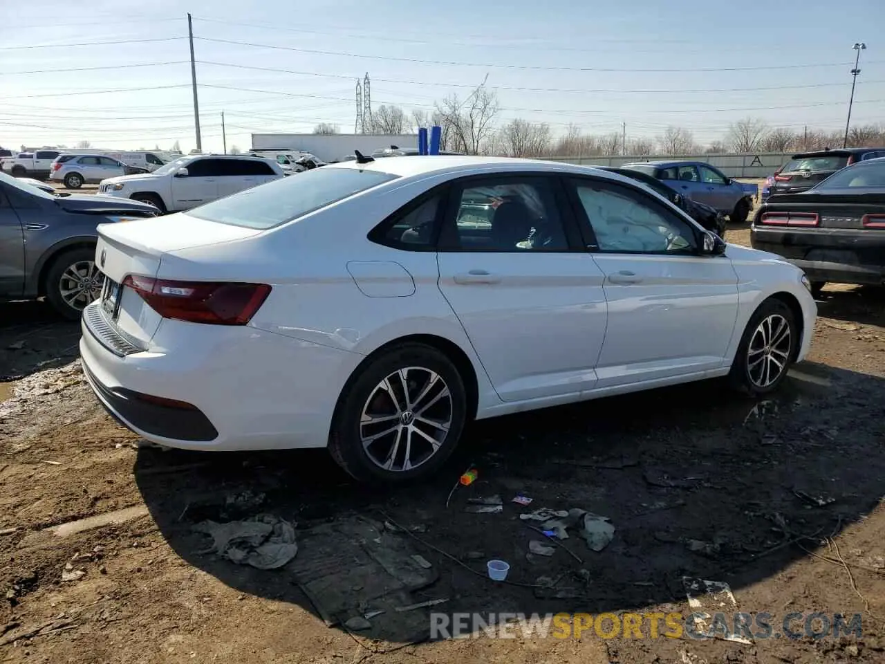 3 Photograph of a damaged car 3VWBM7BU2RM075229 VOLKSWAGEN JETTA 2024