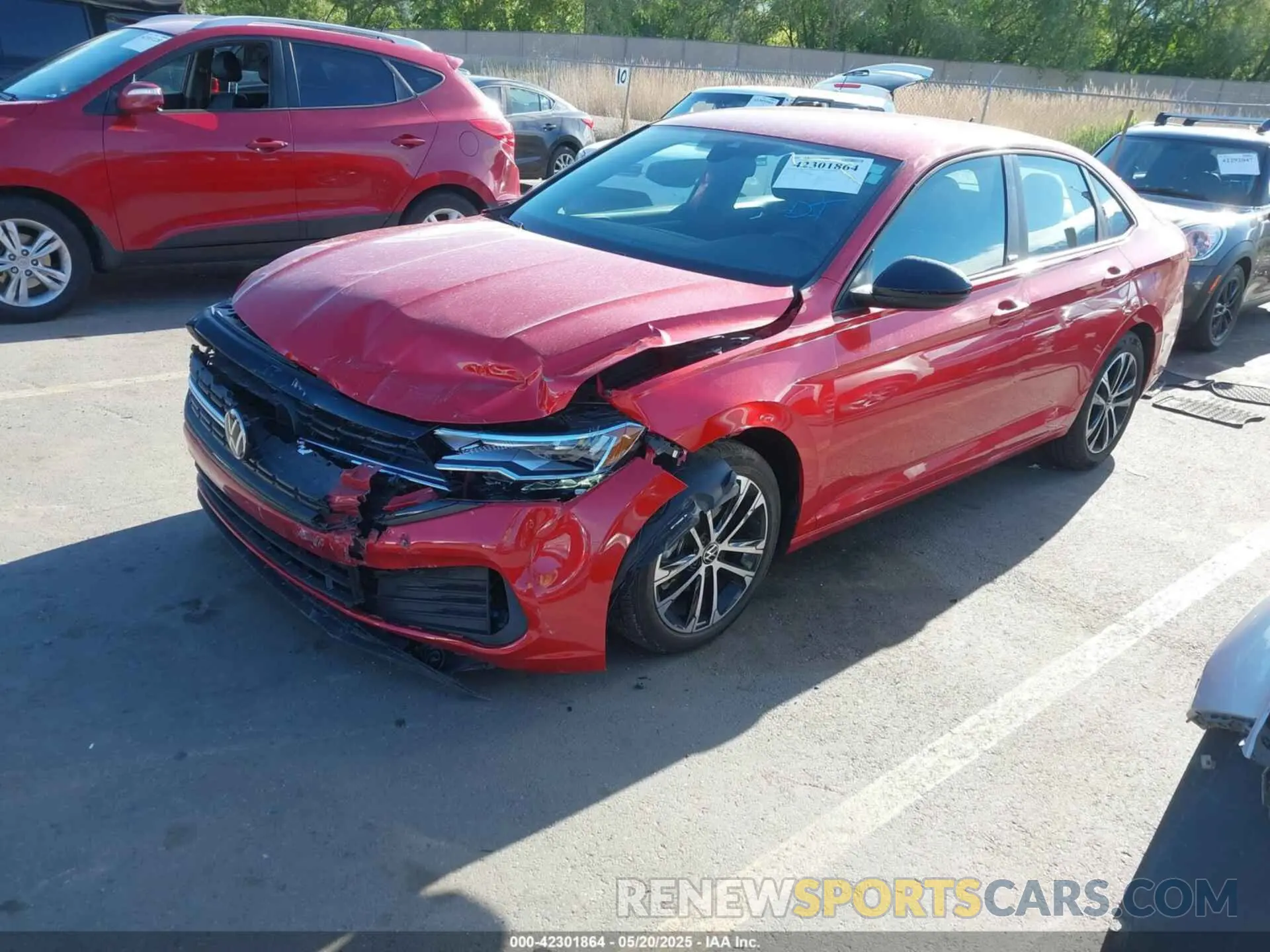 2 Photograph of a damaged car 3VWBM7BU3RM077488 VOLKSWAGEN JETTA 2024