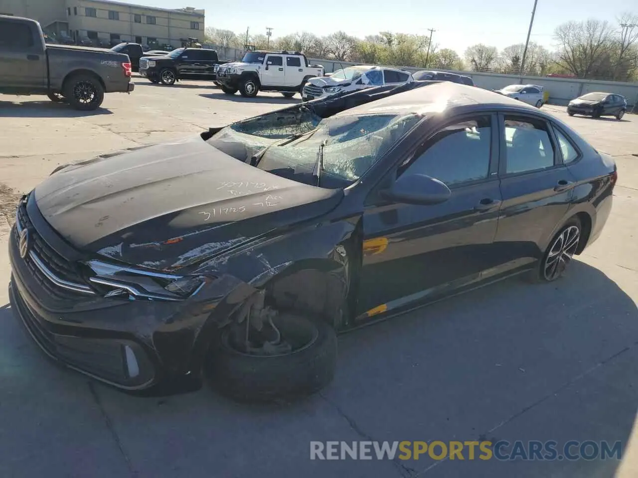 1 Photograph of a damaged car 3VWBM7BU6RM088128 VOLKSWAGEN JETTA 2024