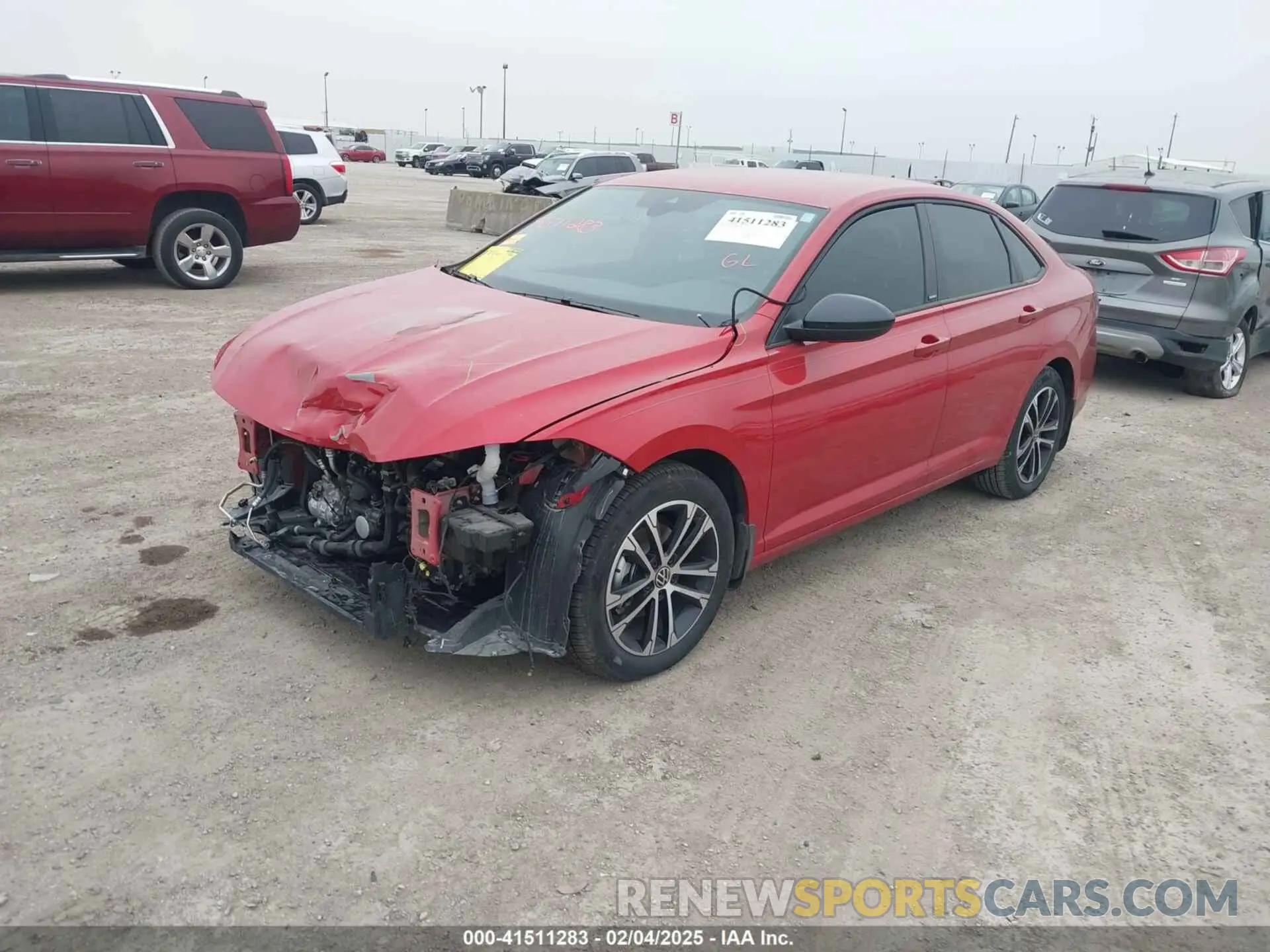 2 Photograph of a damaged car 3VWBM7BU7RM076151 VOLKSWAGEN JETTA 2024