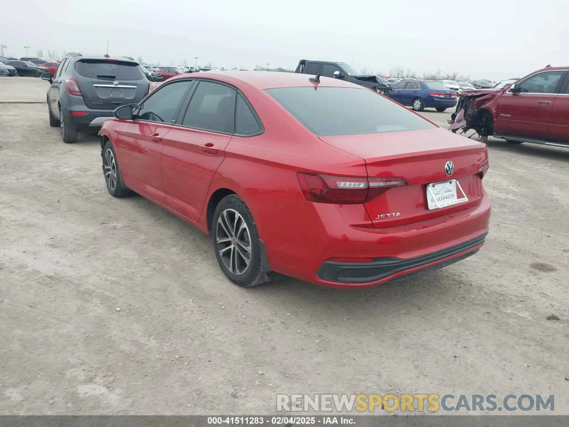 3 Photograph of a damaged car 3VWBM7BU7RM076151 VOLKSWAGEN JETTA 2024
