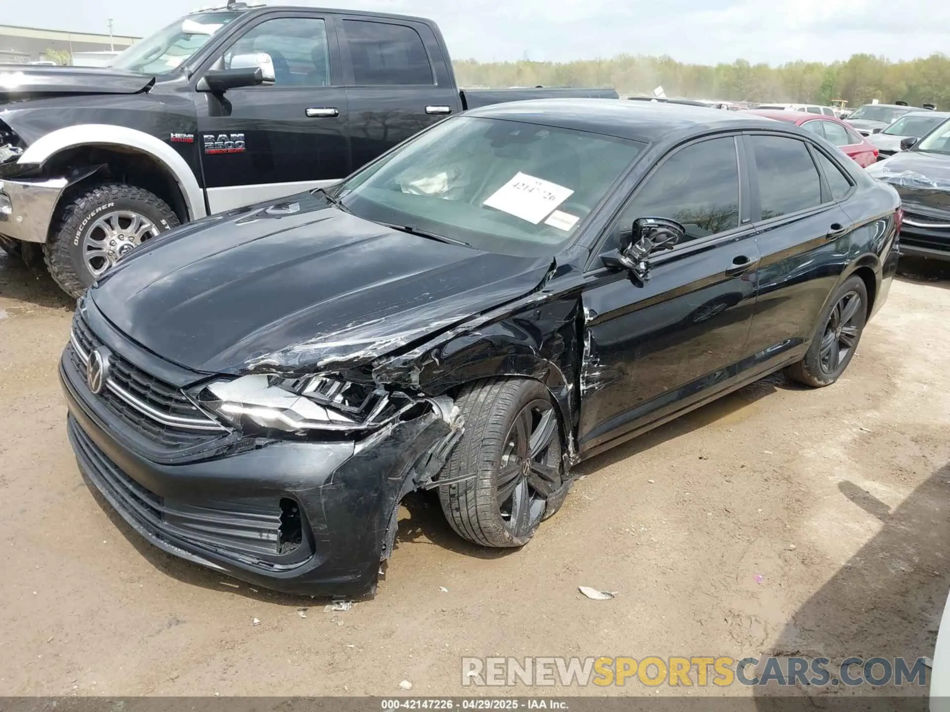 2 Photograph of a damaged car 3VWBM7BU7RM083844 VOLKSWAGEN JETTA 2024