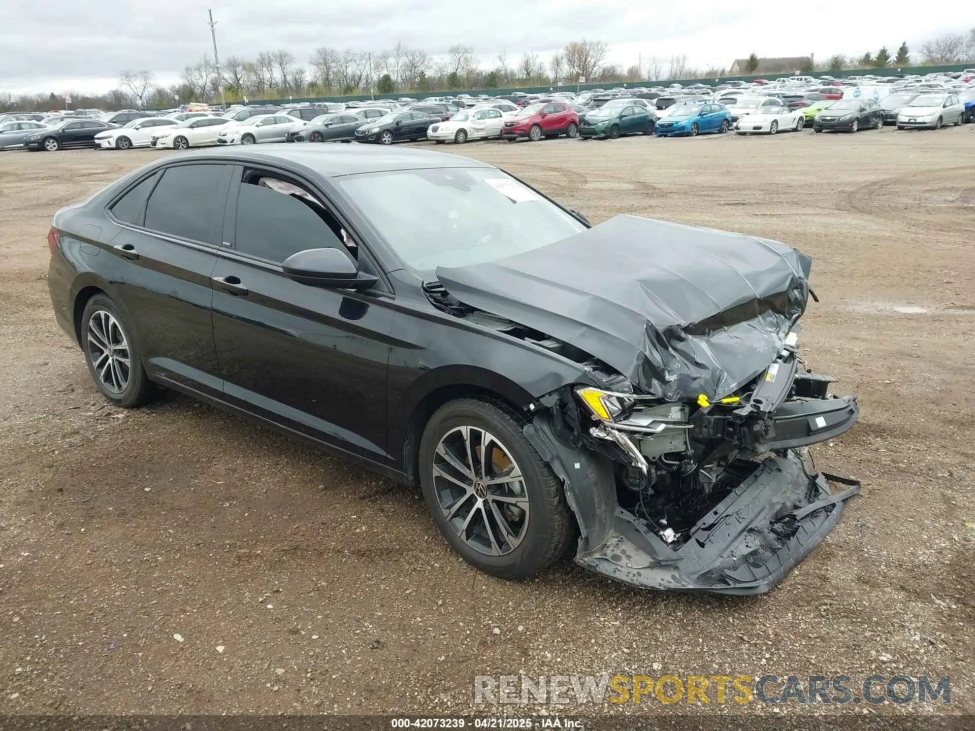 1 Photograph of a damaged car 3VWBM7BU8RM013253 VOLKSWAGEN JETTA 2024