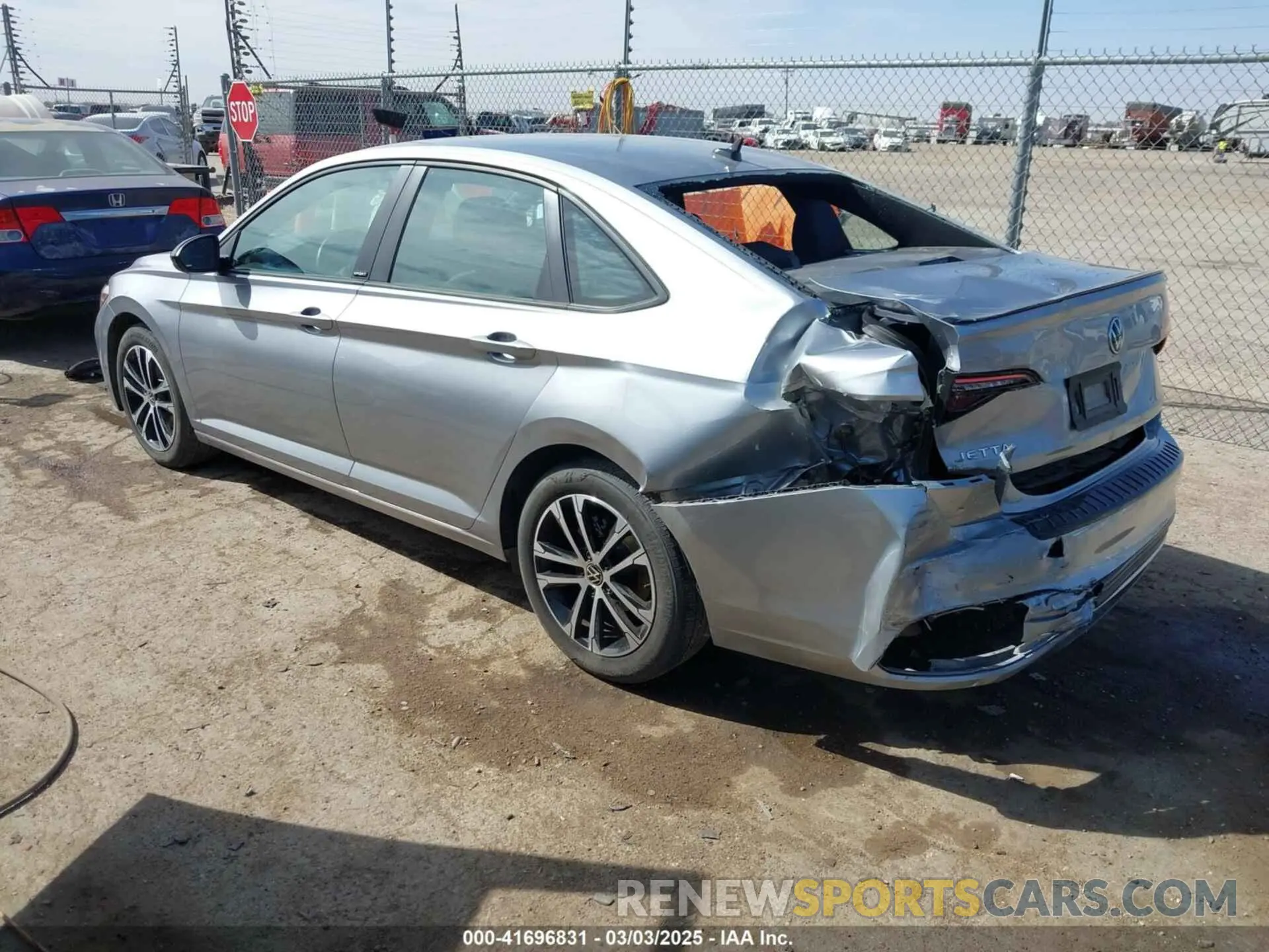 3 Photograph of a damaged car 3VWBM7BU8RM027945 VOLKSWAGEN JETTA 2024