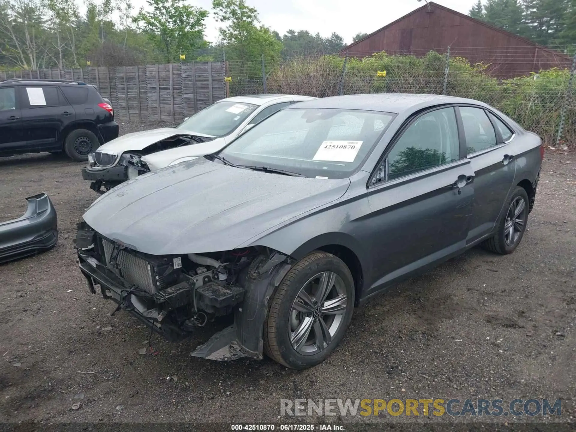 2 Photograph of a damaged car 3VWEM7BU0RM036958 VOLKSWAGEN JETTA 2024