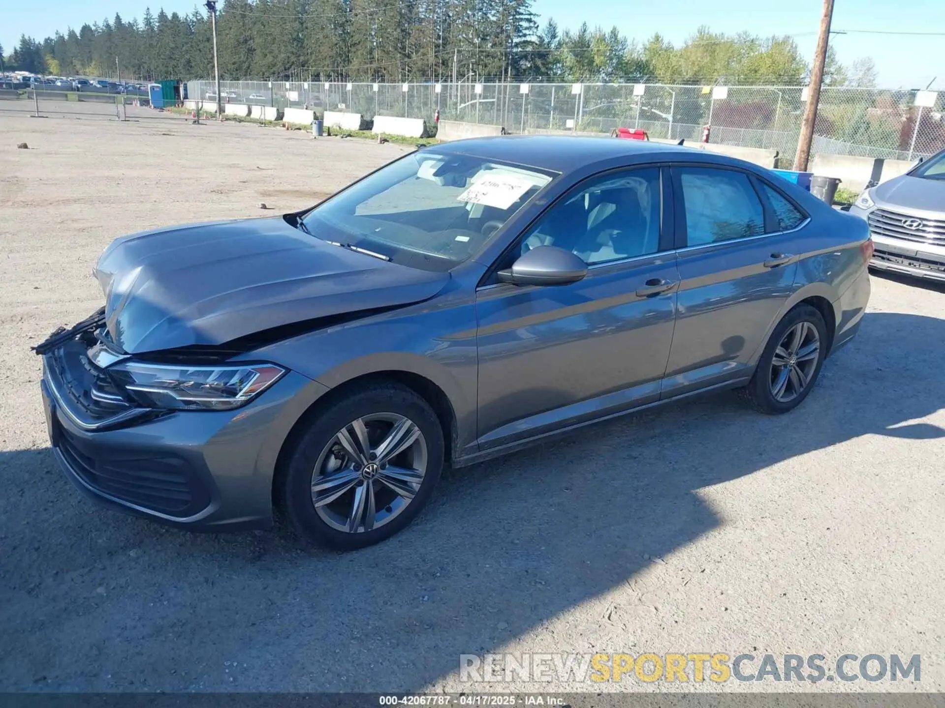 2 Photograph of a damaged car 3VWEM7BU1RM058175 VOLKSWAGEN JETTA 2024