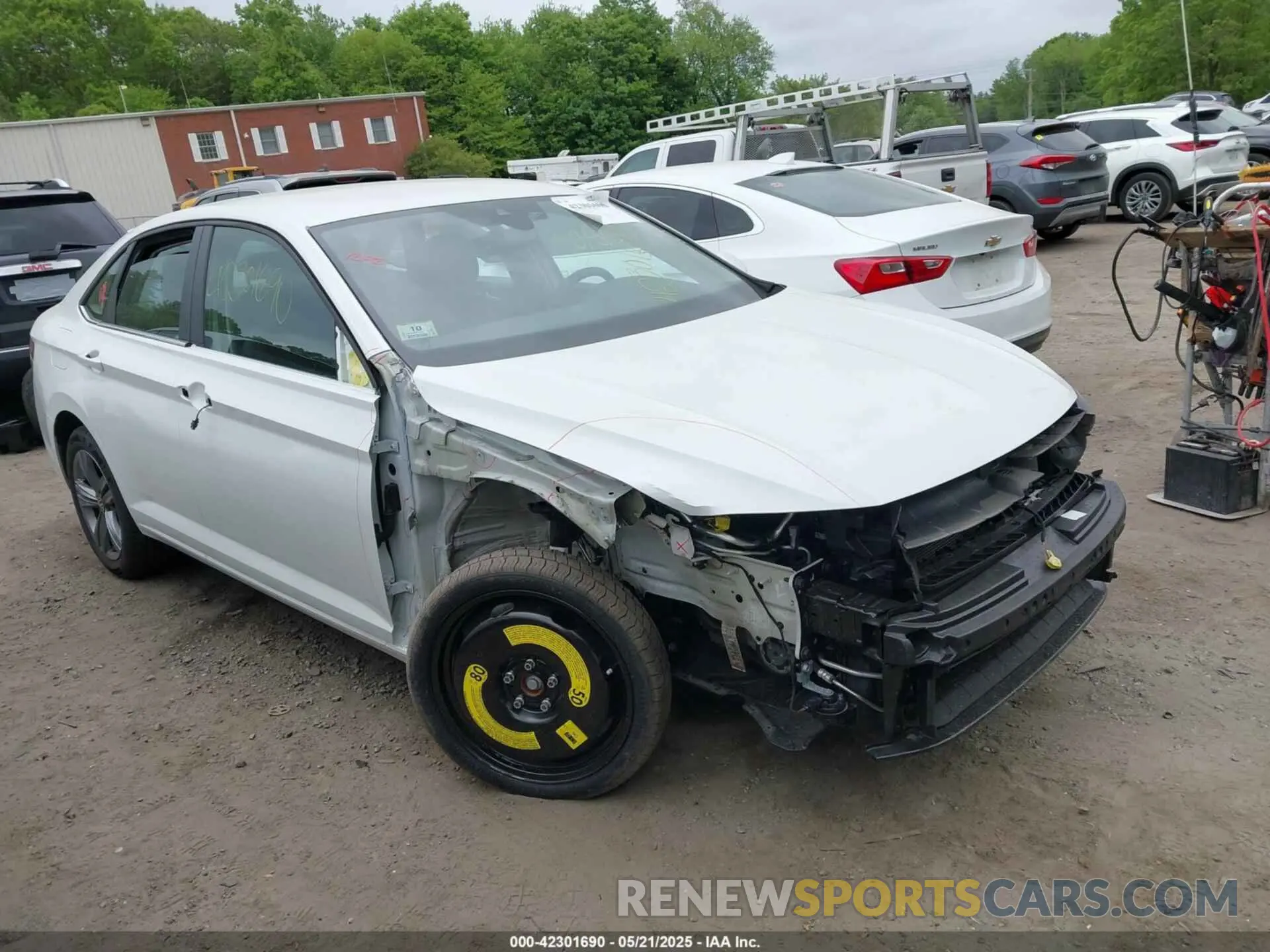 1 Photograph of a damaged car 3VWEM7BU1RM066809 VOLKSWAGEN JETTA 2024