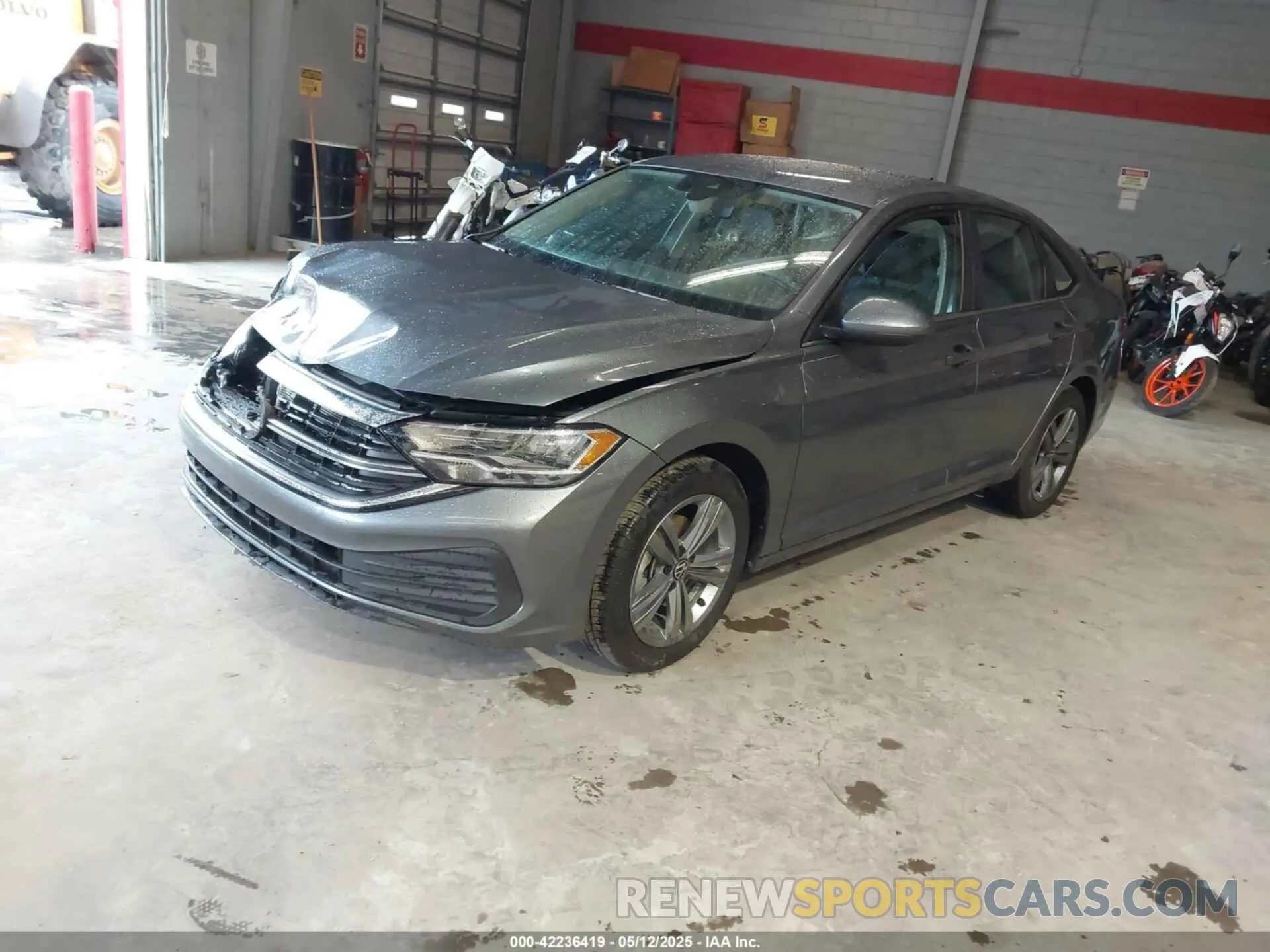 2 Photograph of a damaged car 3VWEM7BU1RM074196 VOLKSWAGEN JETTA 2024