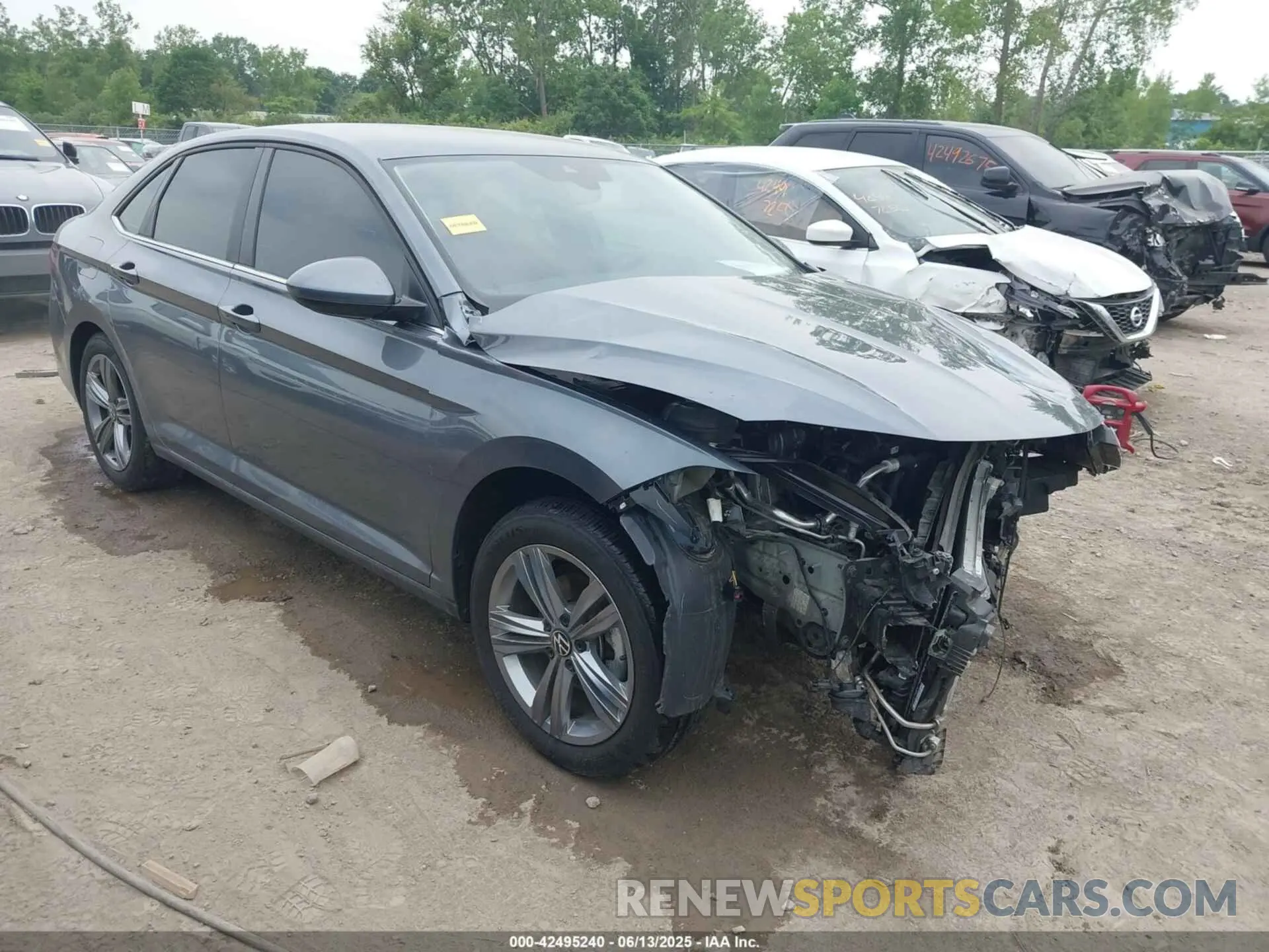 1 Photograph of a damaged car 3VWEM7BU4RM068554 VOLKSWAGEN JETTA 2024