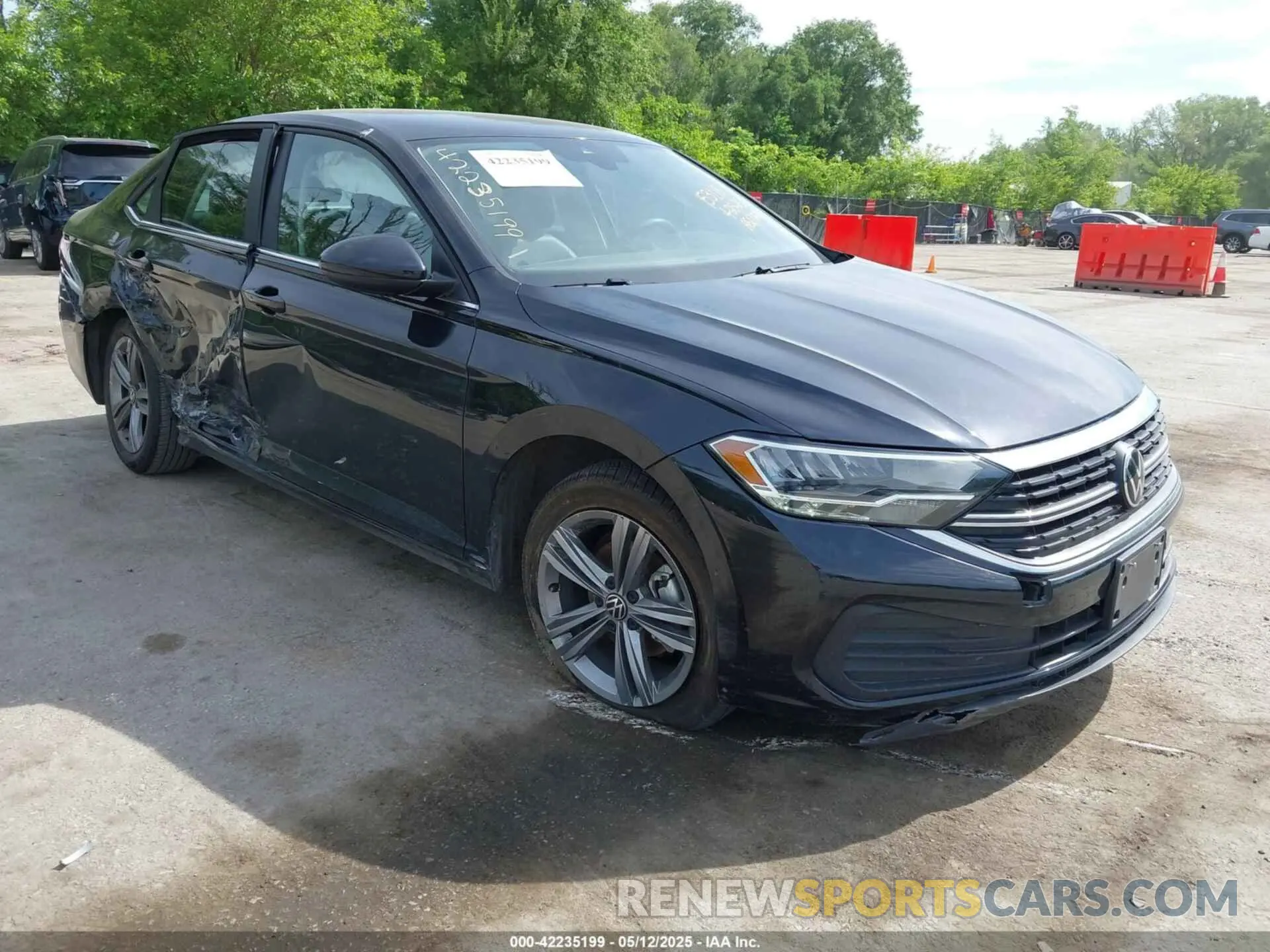 1 Photograph of a damaged car 3VWEM7BU6RM079782 VOLKSWAGEN JETTA 2024