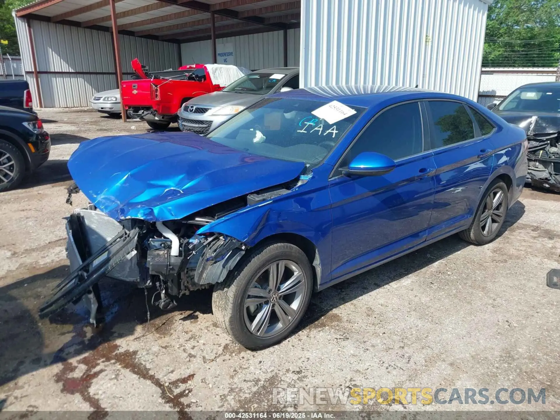 2 Photograph of a damaged car 3VWEM7BU8RM077175 VOLKSWAGEN JETTA 2024