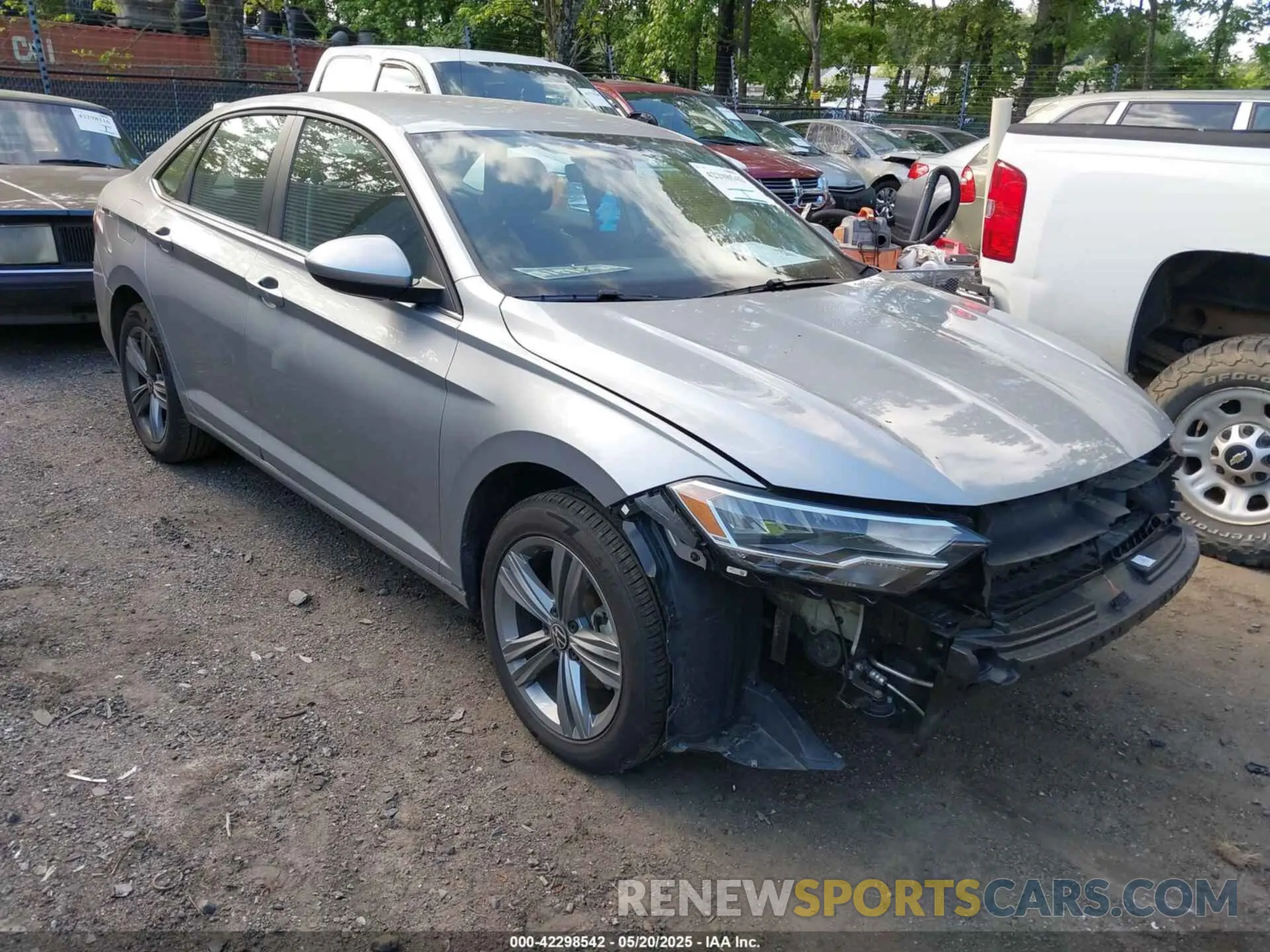 1 Photograph of a damaged car 3VWEM7BU9RM088055 VOLKSWAGEN JETTA 2024