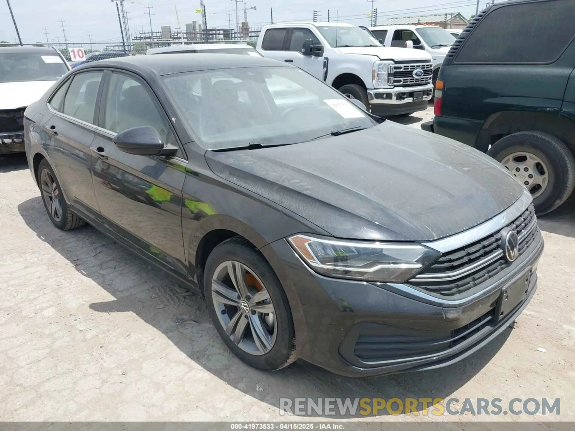 1 Photograph of a damaged car 3VWEM7BUXRM048387 VOLKSWAGEN JETTA 2024