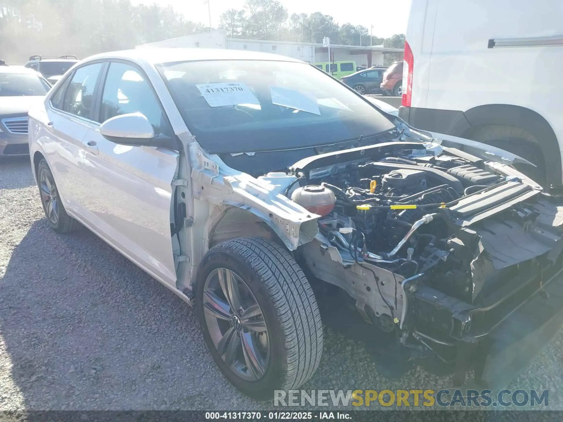 1 Photograph of a damaged car 3VWEM7BUXRM058997 VOLKSWAGEN JETTA 2024