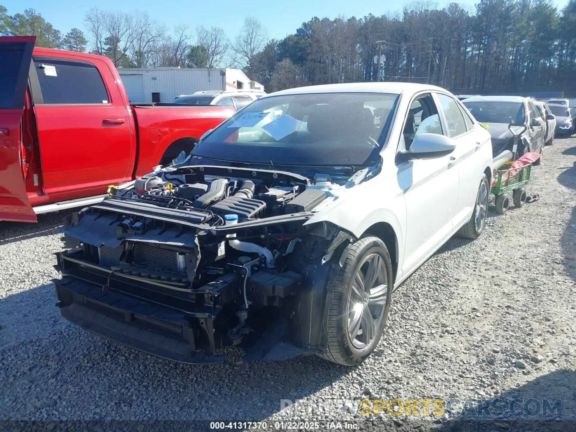 2 Photograph of a damaged car 3VWEM7BUXRM058997 VOLKSWAGEN JETTA 2024