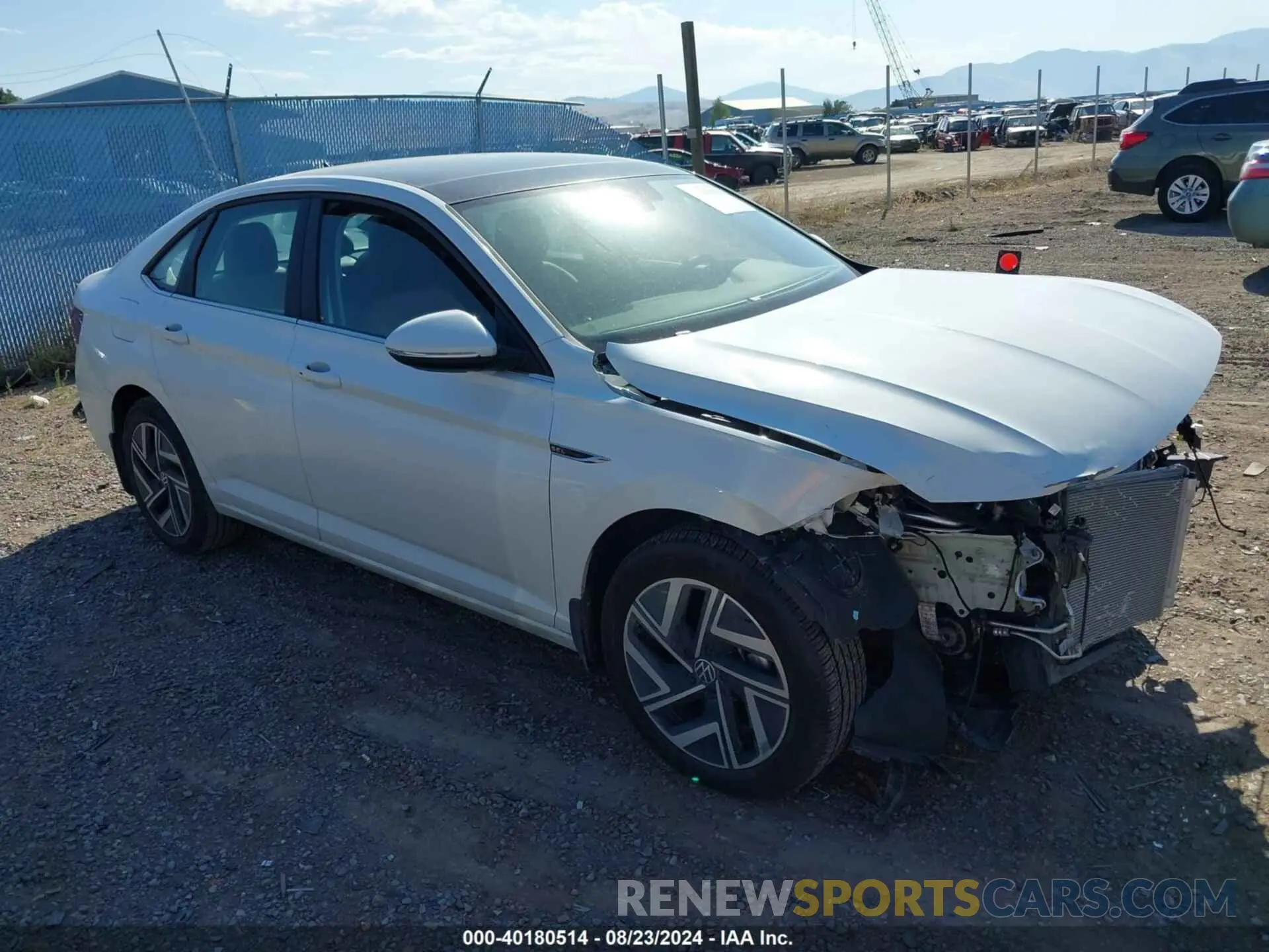 1 Photograph of a damaged car 3VWGM7BU0RM014791 VOLKSWAGEN JETTA 2024