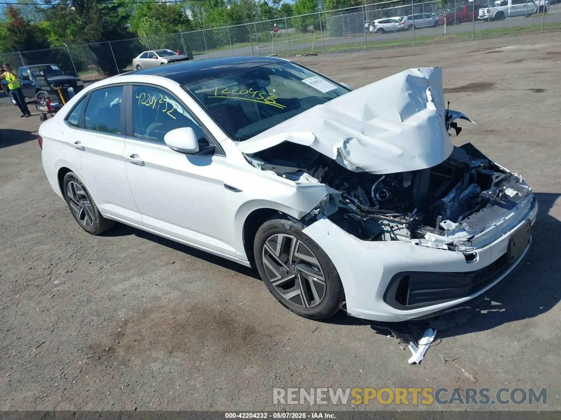 1 Photograph of a damaged car 3VWGM7BU6RM016738 VOLKSWAGEN JETTA 2024