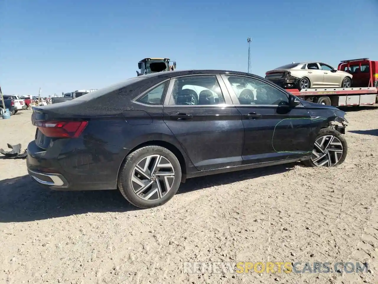 3 Photograph of a damaged car 3VWGM7BU6RM062117 VOLKSWAGEN JETTA 2024