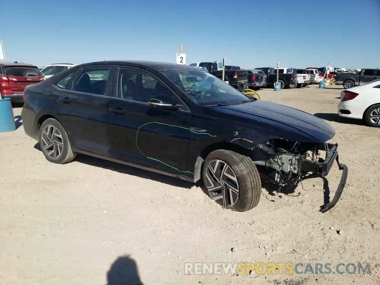 4 Photograph of a damaged car 3VWGM7BU6RM062117 VOLKSWAGEN JETTA 2024