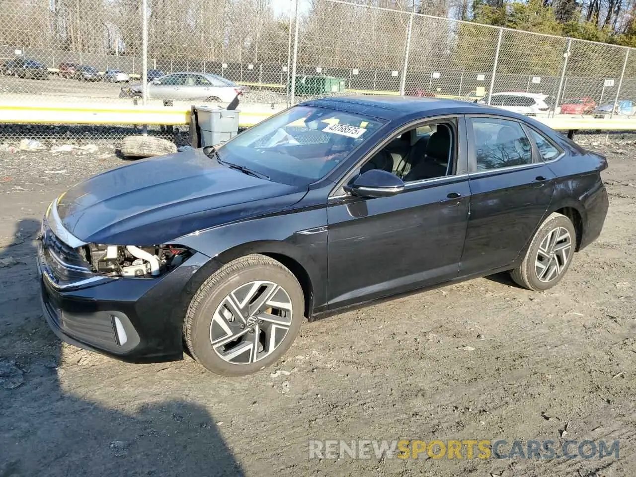 1 Photograph of a damaged car 3VWGM7BU7RM087981 VOLKSWAGEN JETTA 2024