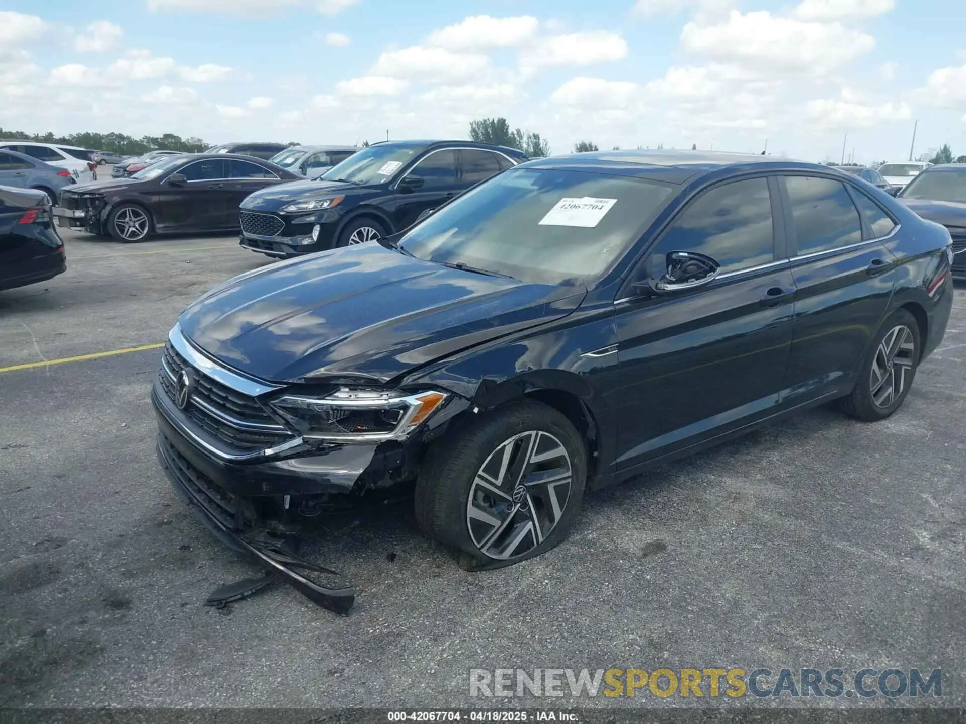 2 Photograph of a damaged car 3VWGM7BU9RM012232 VOLKSWAGEN JETTA 2024