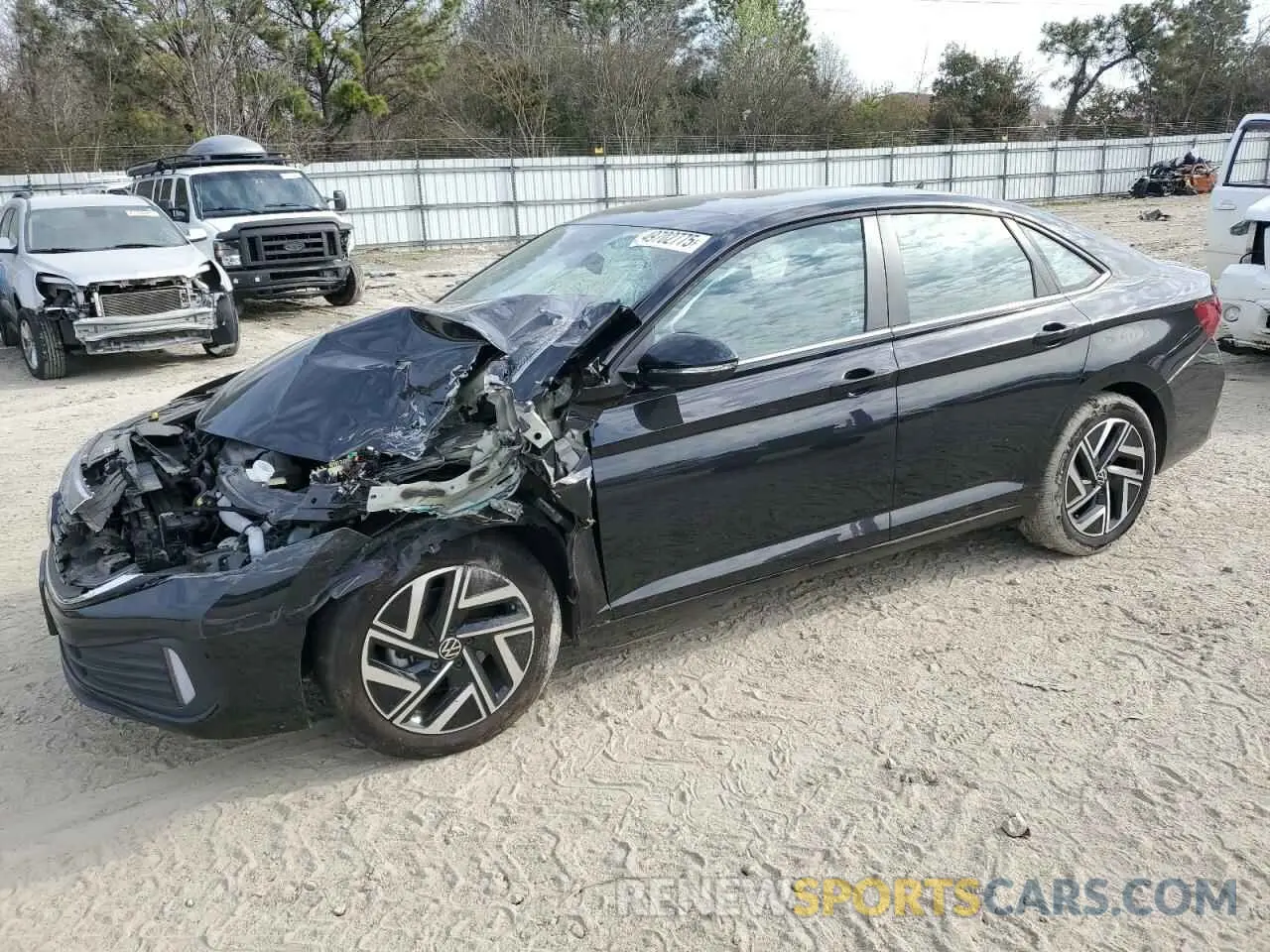1 Photograph of a damaged car 3VWGM7BUXRM039925 VOLKSWAGEN JETTA 2024
