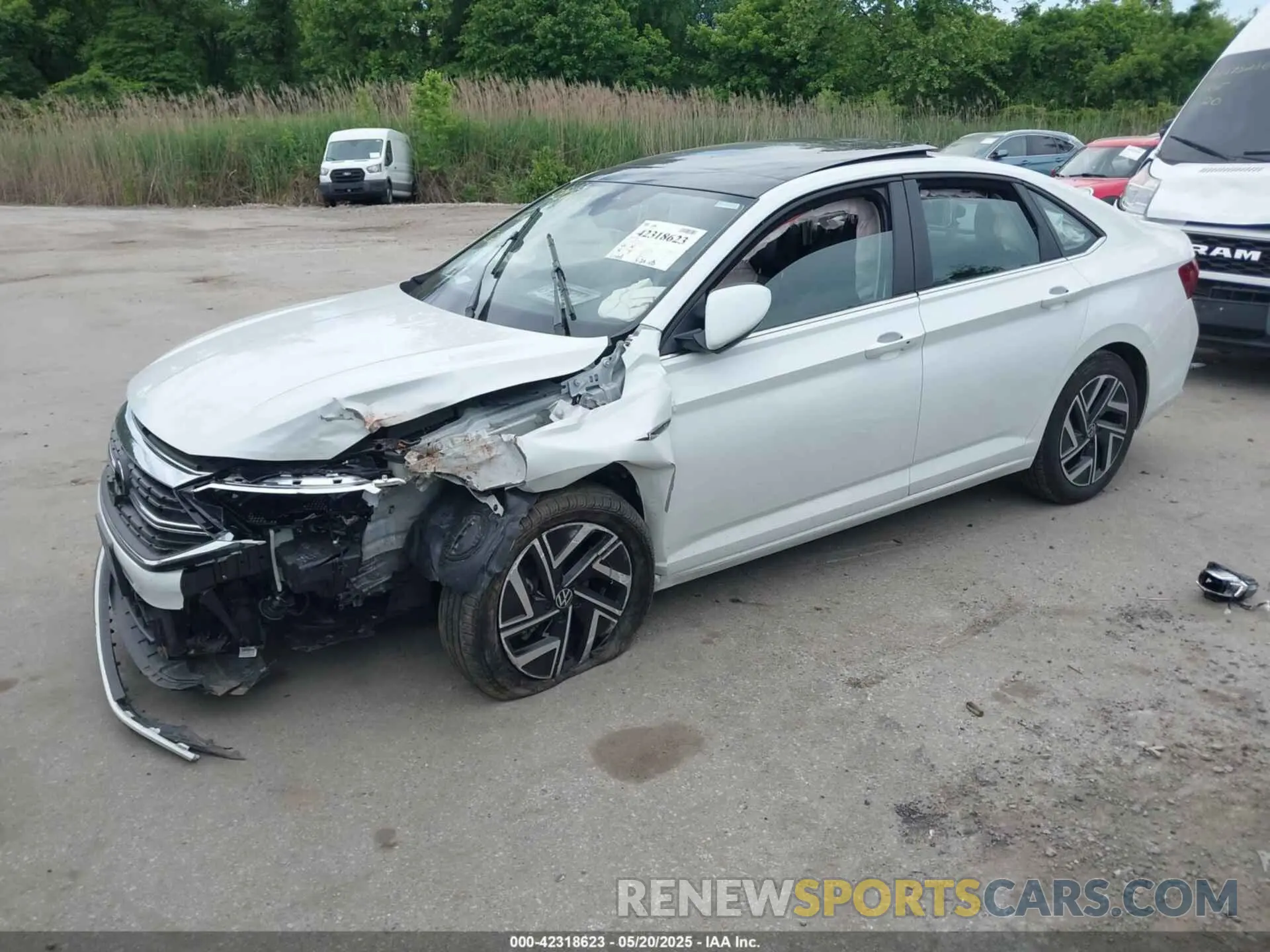 2 Photograph of a damaged car 3VWGM7BUXRM082130 VOLKSWAGEN JETTA 2024