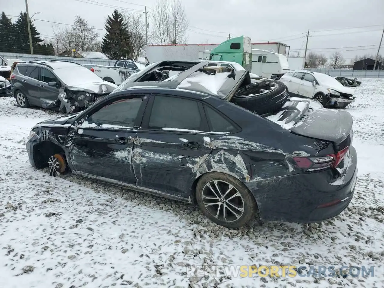 2 Photograph of a damaged car 3VWSM7BU3RM009787 VOLKSWAGEN JETTA 2024