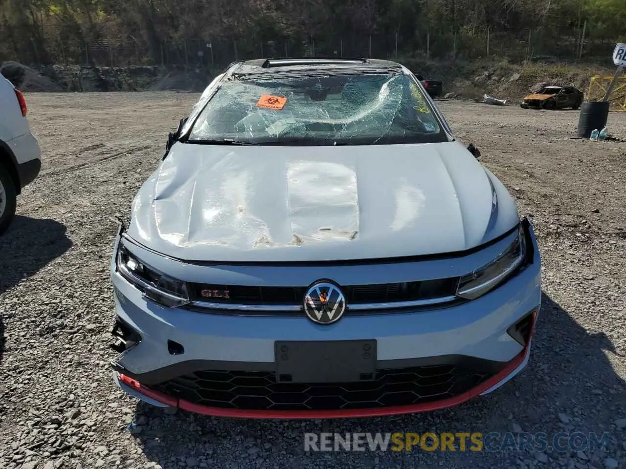 5 Photograph of a damaged car 3VW2T7BU0SM061533 VOLKSWAGEN JETTA 2025