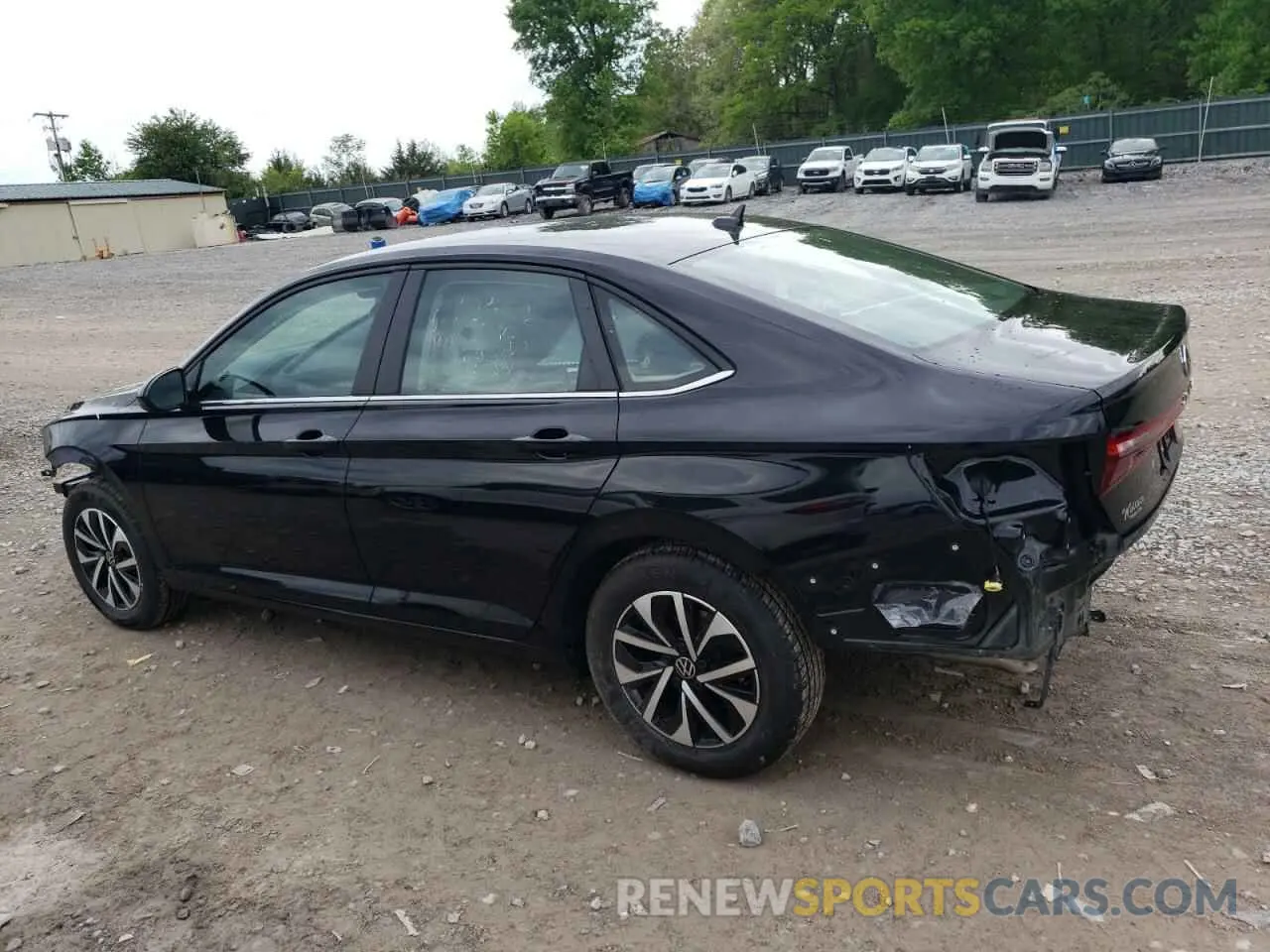 2 Photograph of a damaged car 3VW5X7BU1SM000399 VOLKSWAGEN JETTA 2025