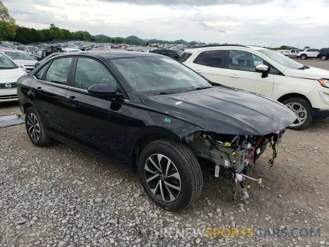 4 Photograph of a damaged car 3VW5X7BU1SM000399 VOLKSWAGEN JETTA 2025