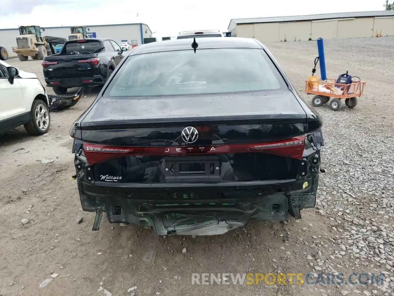 6 Photograph of a damaged car 3VW5X7BU1SM000399 VOLKSWAGEN JETTA 2025