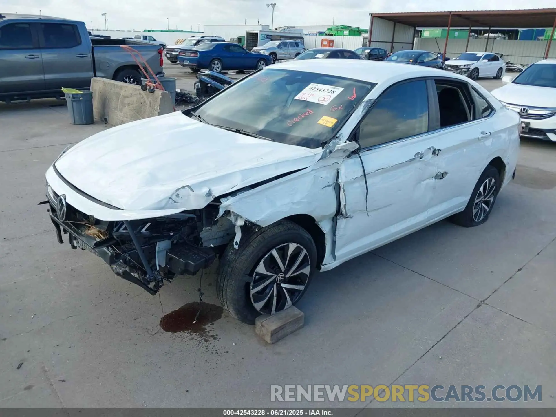 6 Photograph of a damaged car 3VW5X7BU2SM052642 VOLKSWAGEN JETTA 2025