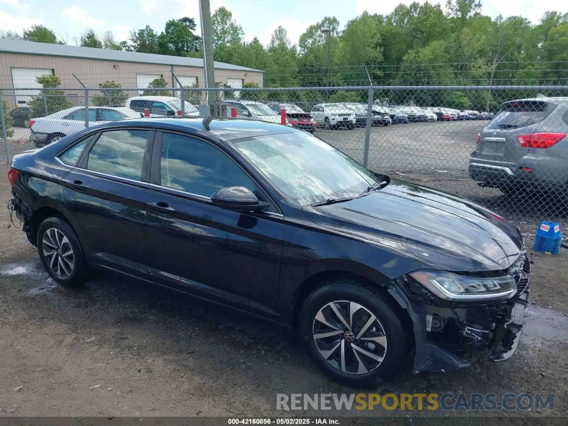 1 Photograph of a damaged car 3VW5X7BU3SM019505 VOLKSWAGEN JETTA 2025
