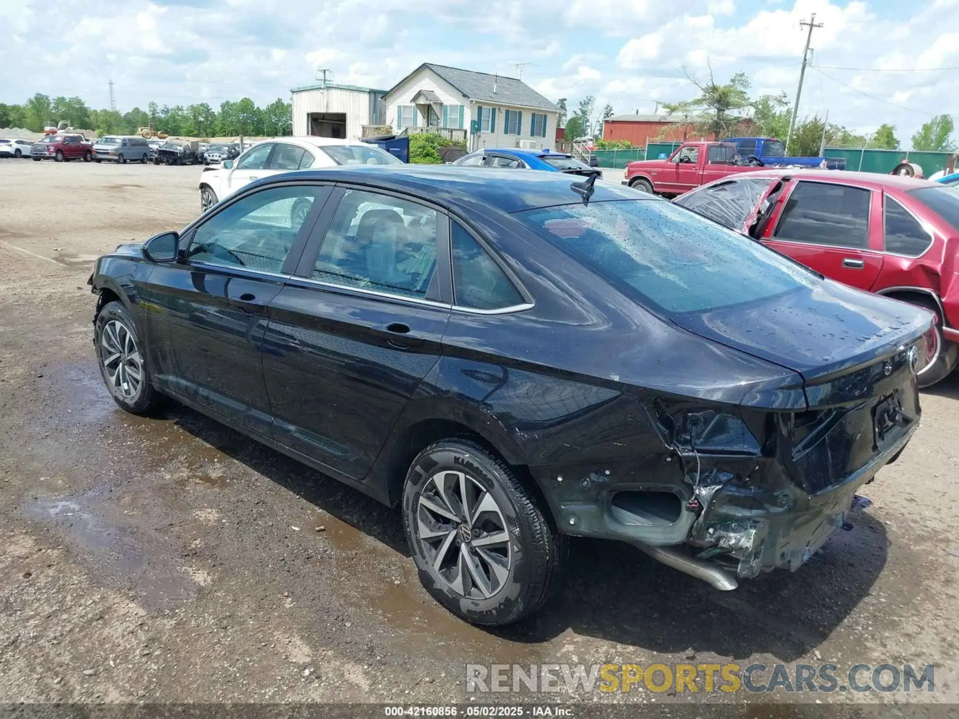 3 Photograph of a damaged car 3VW5X7BU3SM019505 VOLKSWAGEN JETTA 2025