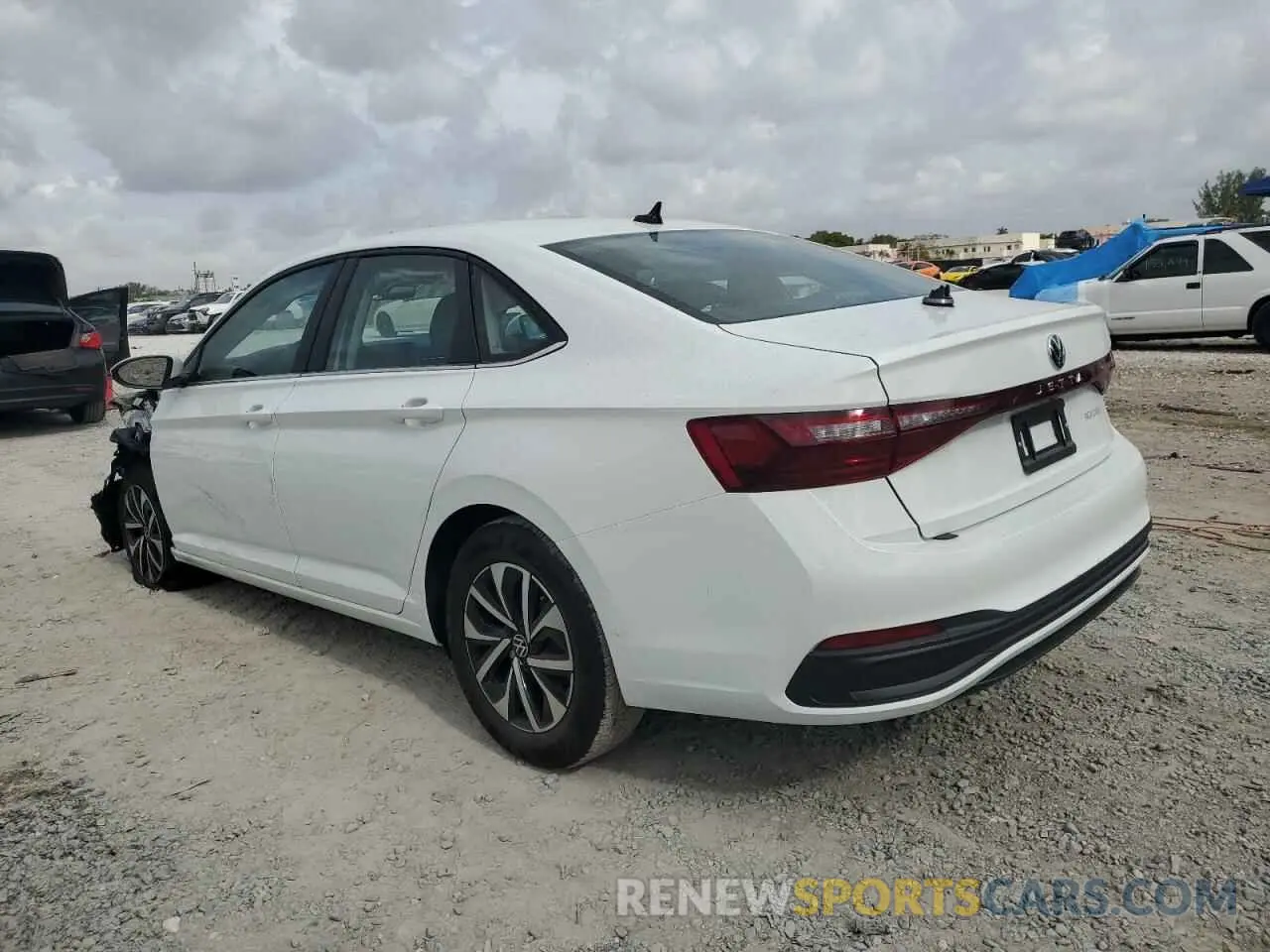 2 Photograph of a damaged car 3VW5X7BU3SM057929 VOLKSWAGEN JETTA 2025